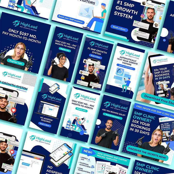 HighLead Social Media Campaign Creatives